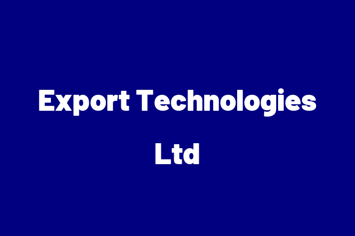 Export Technologies Ltd