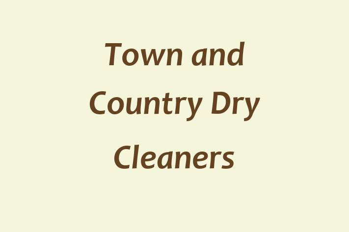 Town and Country Dry Cleaners