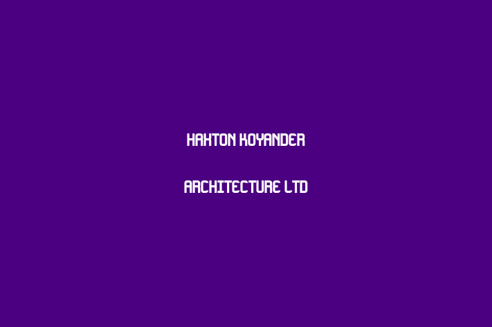 Haxton Koyander Architecture Ltd