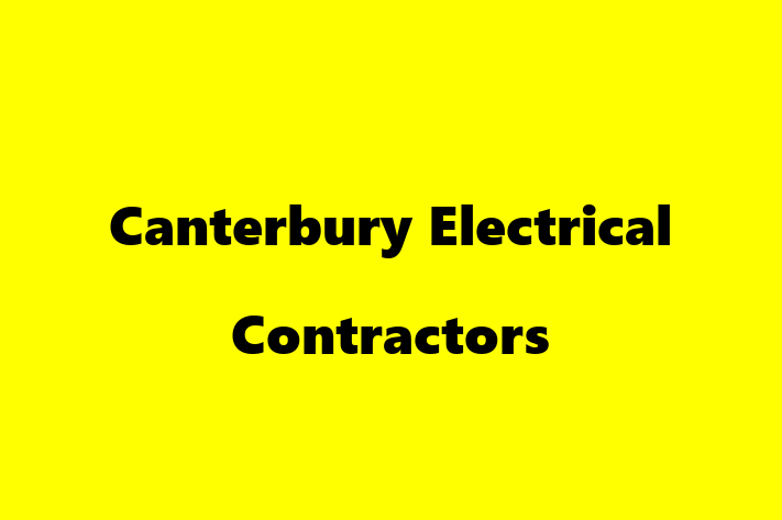 Canterbury Electrical Contractors