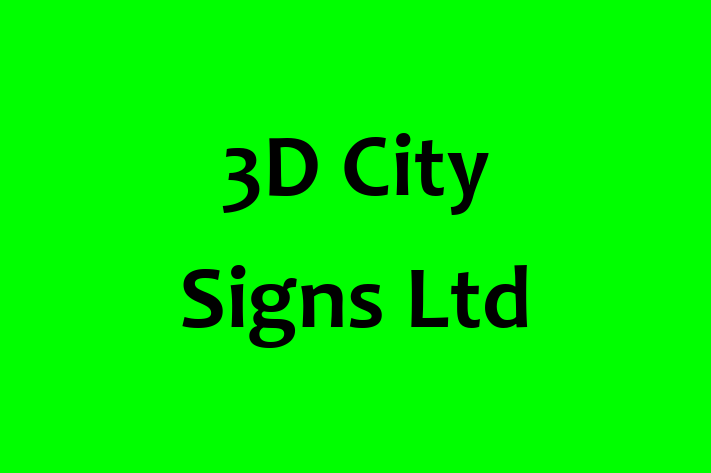 3D City Signs Ltd