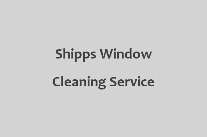 Shipps Window Cleaning Service