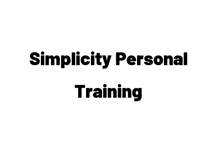 Simplicity Personal Training