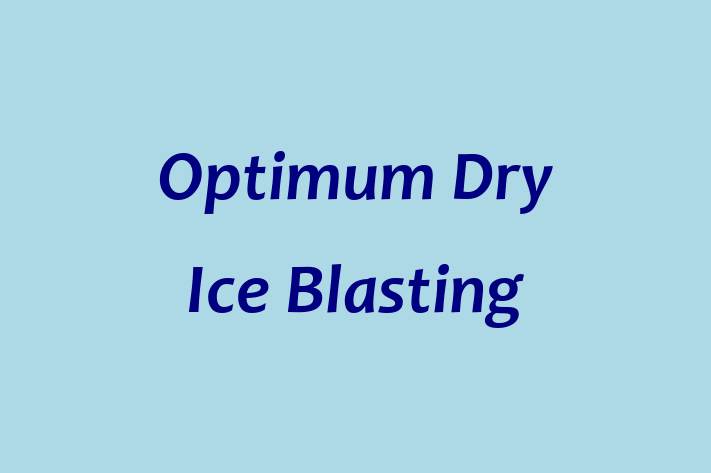 Optimum Dry Ice Blasting