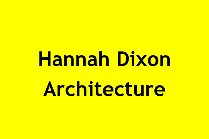 Hannah Dixon Architecture