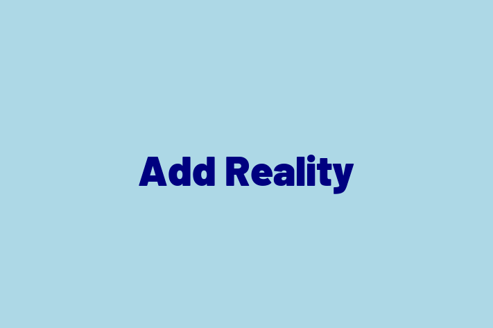 Add Reality