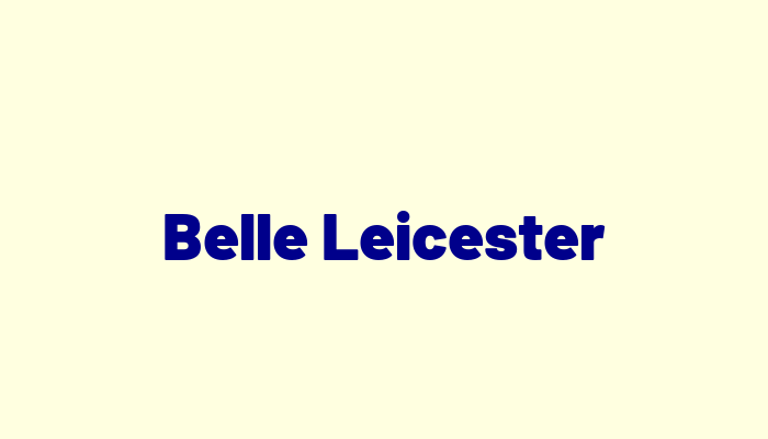 Belle Leicester