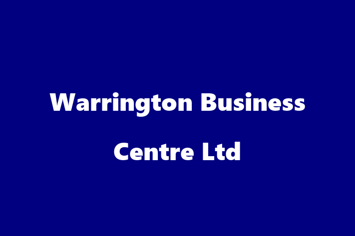 Warrington Business Centre Ltd