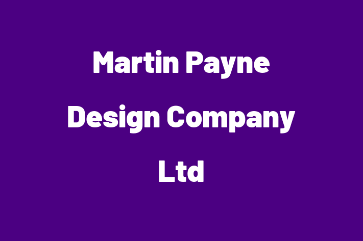 Martin Payne Design Company Ltd