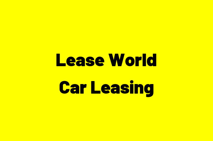 Lease World   Car Leasing