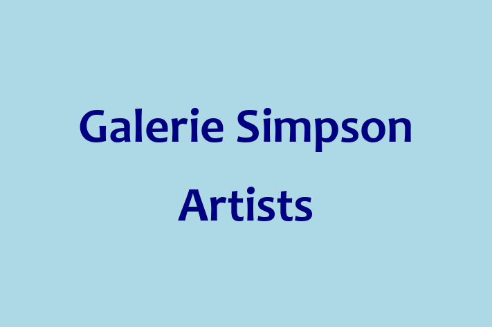 Galerie Simpson Artists