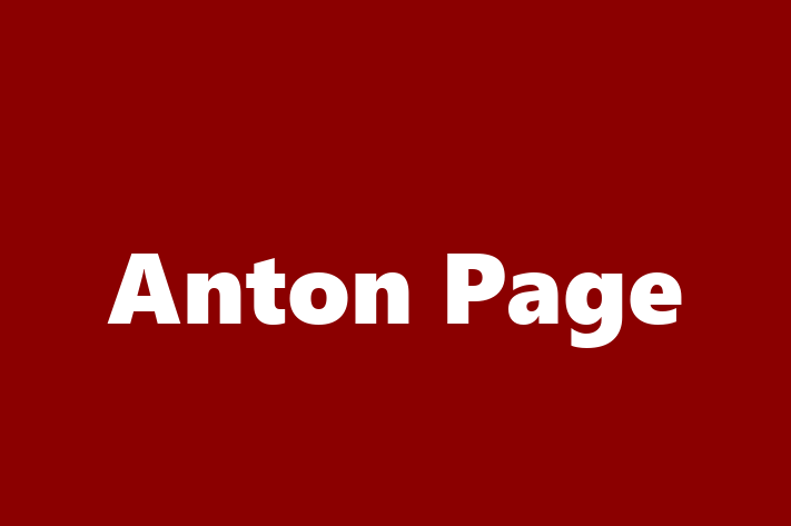 Anton Page