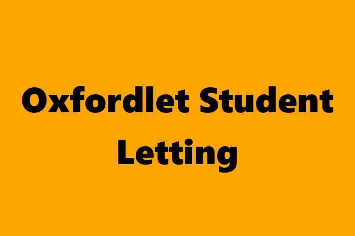 Oxfordlet Student Letting