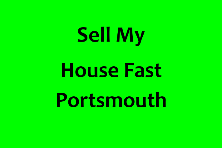 Sell My House Fast Portsmouth