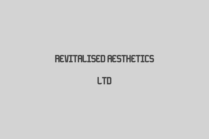 Revitalised Aesthetics Ltd