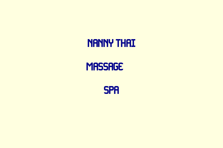 Nanny Thai massage & spa