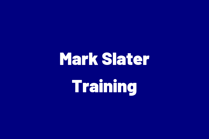 Mark Slater Training