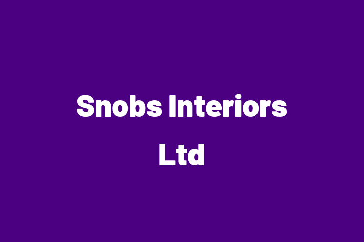 Snobs Interiors Ltd