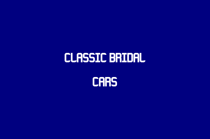 Classic Bridal Cars