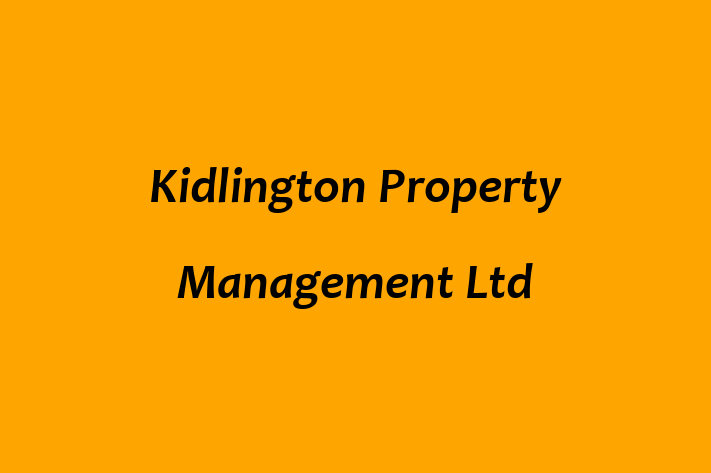 Kidlington Property Management Ltd