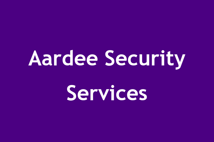 Aardee Security Services