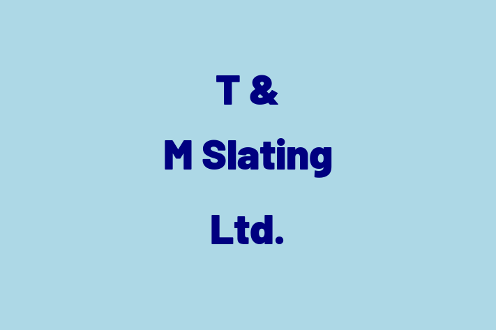 T & M Slating Ltd 