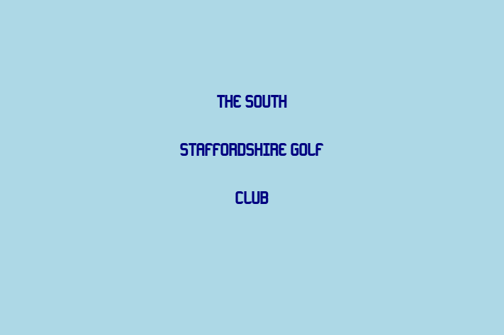 The South Staffordshire Golf Club