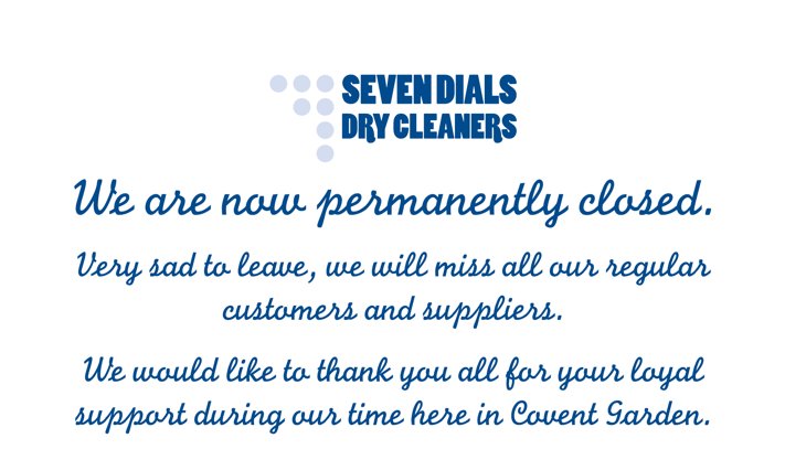 Seven Dials Dry Cleaners