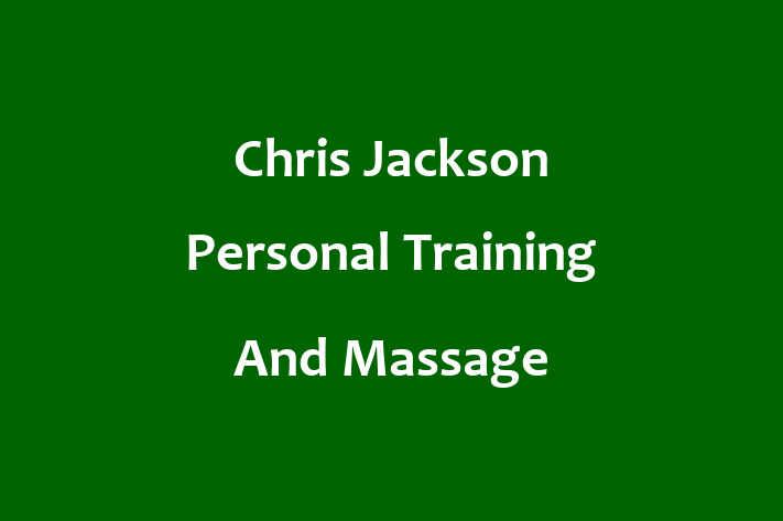 Chris Jackson Personal Training And Massage