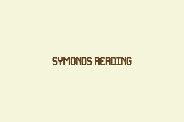 Symonds Reading