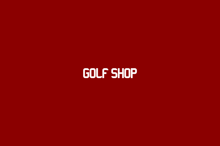 Golf Shop