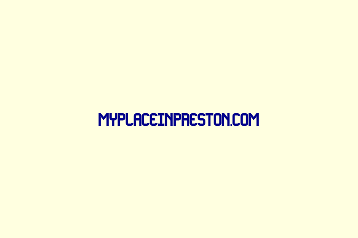 Myplaceinpreston Com