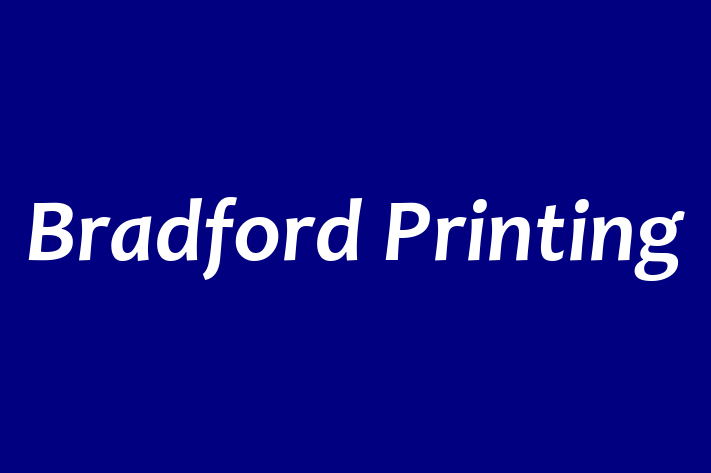 Bradford Printing