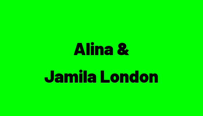 Alina & Jamila London