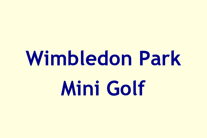 Wimbledon Park Mini Golf