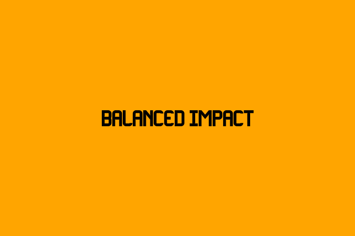 Balanced Impact