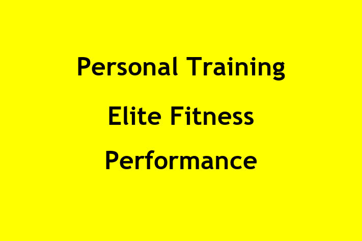 Personal Training   Elite Fitness Performance