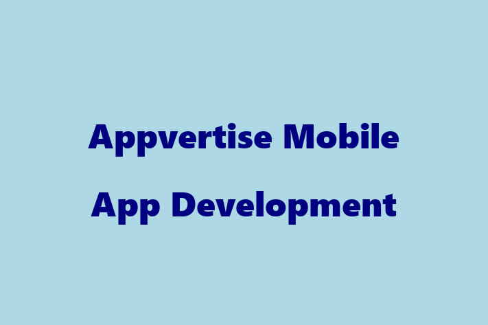 Appvertise   Mobile App Development