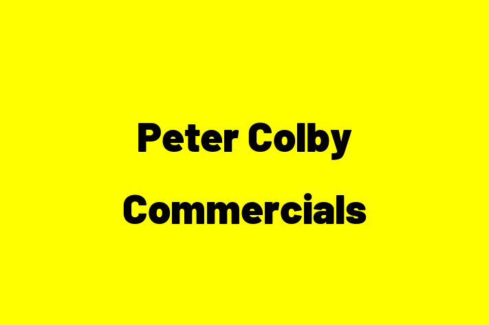 Peter Colby Commercials