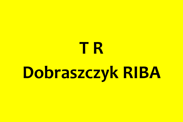 T R Dobraszczyk RIBA