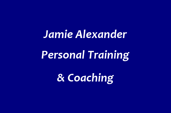 Jamie Alexander Personal Training & Coaching