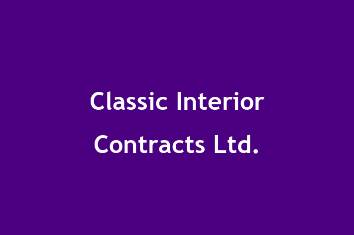 Classic Interior Contracts Ltd 