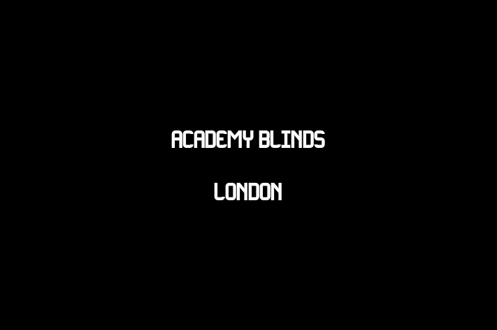 Academy Blinds London