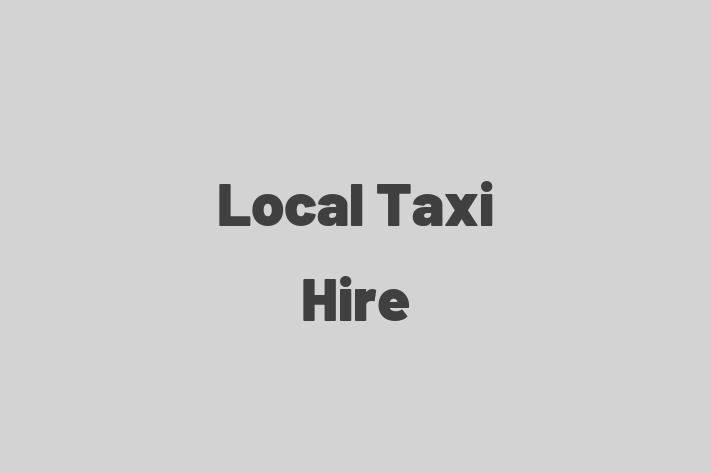 Local Taxi Hire