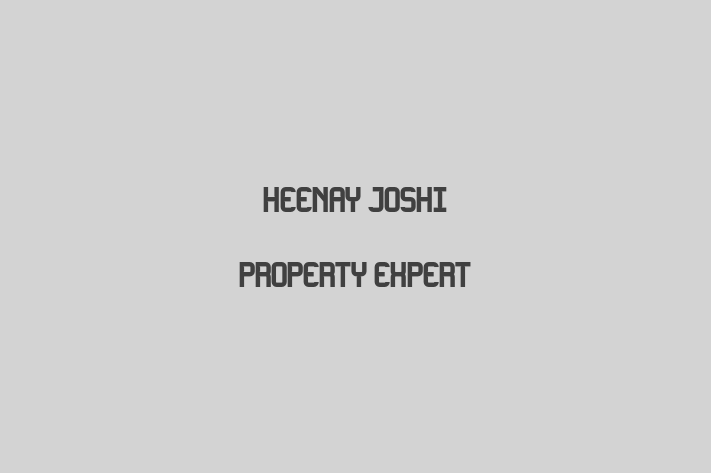 Heenay Joshi Property Expert