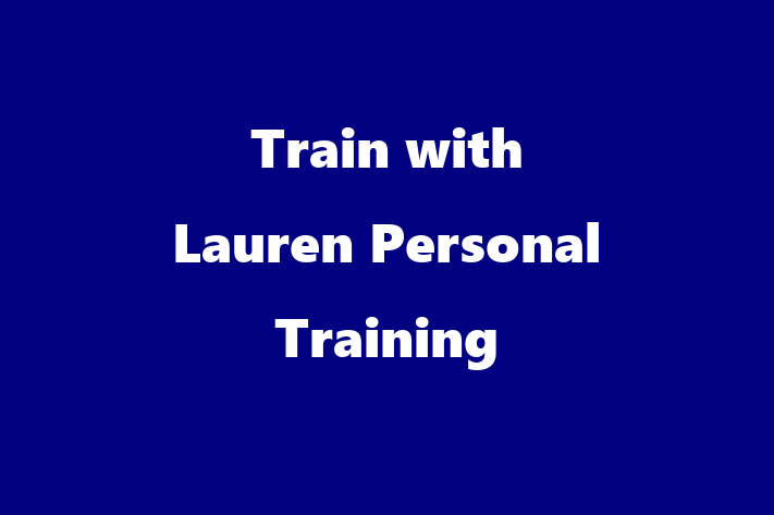 Train with Lauren Personal Training