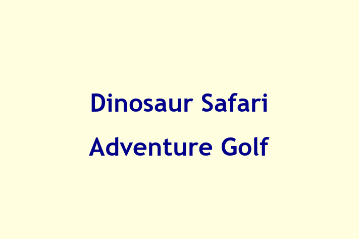 Dinosaur Safari Adventure Golf