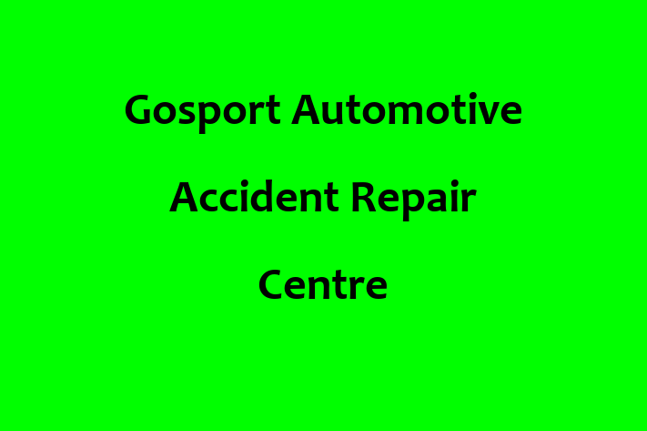 Gosport Automotive Accident Repair Centre