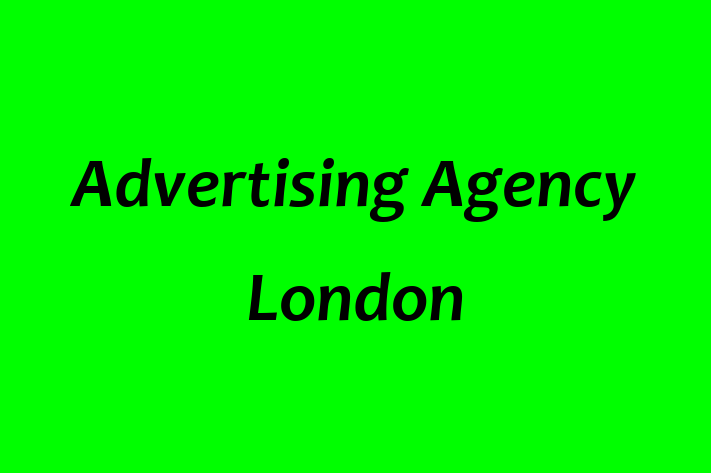 Advertising Agency London