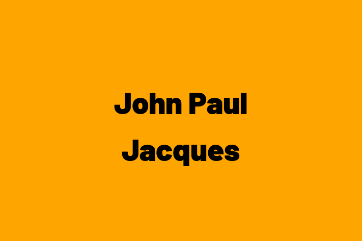 John Paul Jacques